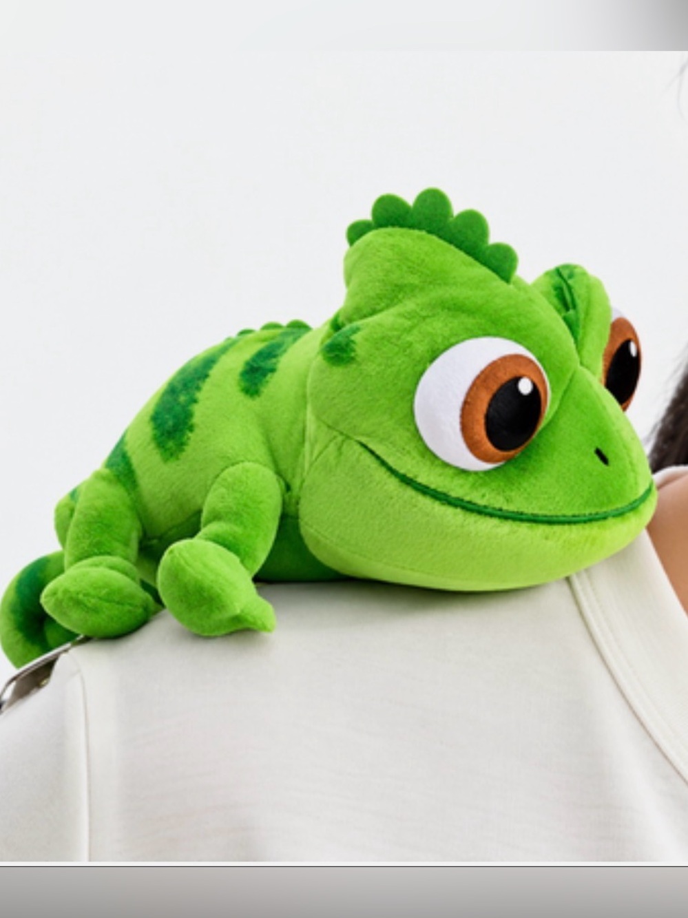 Disney Tangled Pascal Shoulder Pal Magnet Magnetic Plush Toy 7'' Rapunzel